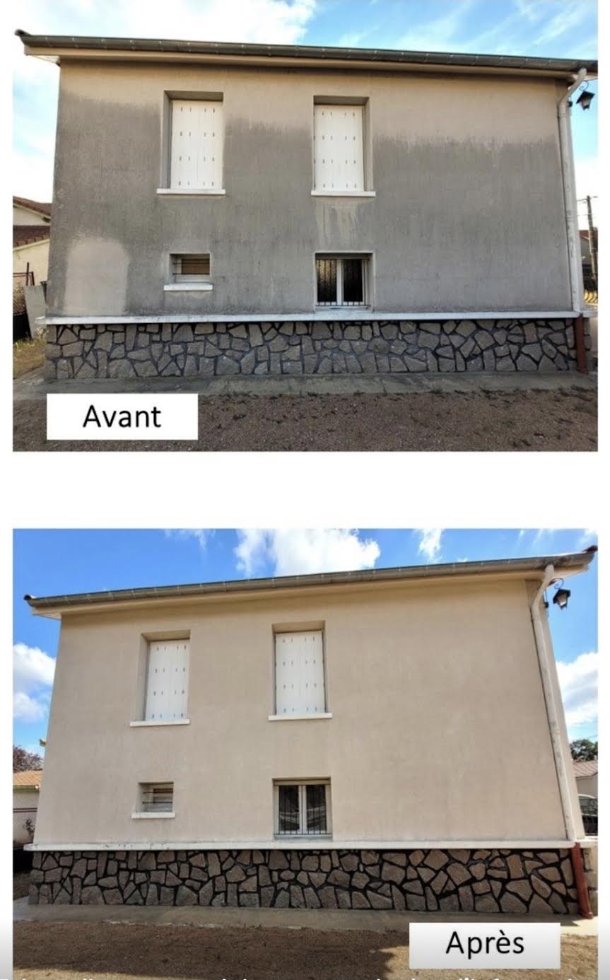 Ravalement maison avant après